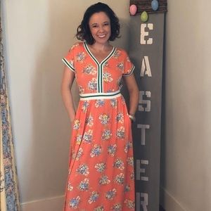 Matilda Jane | Dresses | Orange Floral 